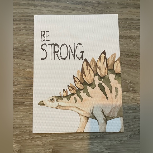 Canvas Dinosaur Prints - Picture 4 of 5